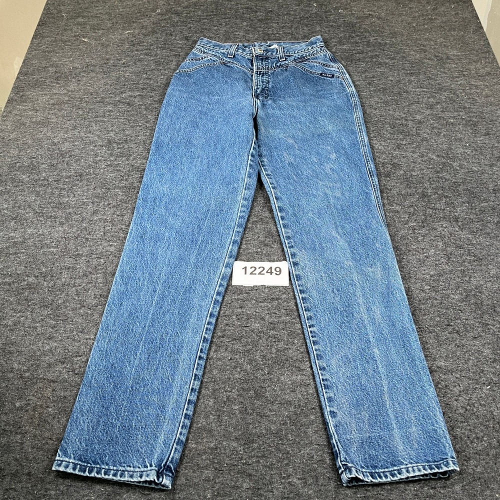 Vintage Rockies Tapered Leg Jeans Women 30/11 Long Blue Denim Cotton Medium Wash